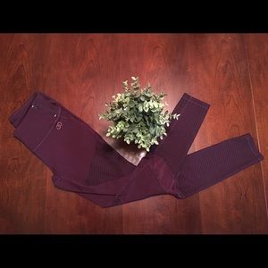 CALIA by Carrie Underwood Leggings: Plum/Small